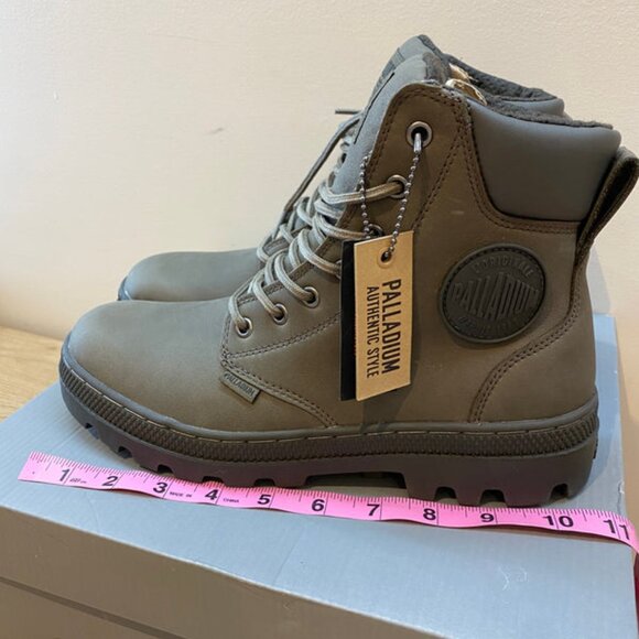 Palladium Pallabosse SC WP Leather Boots (Brand New) - Size 8.5 - Picture 2 of 7